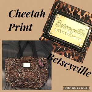 Cheetah print BETSEYVILLE Tote bag